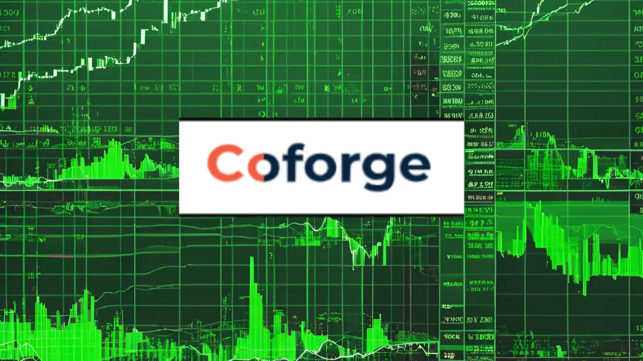 Coforge share price surged by 7 per cent.