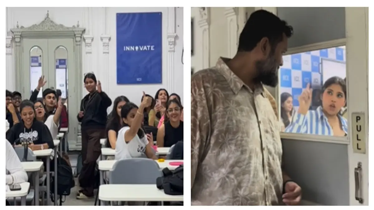 Watch: College Student's 'No Entry' in Class Revenge On Teacher Goes Viral, Internet Can’t Stop Laughing College Students Locks Out Professor for Being Late, Video Goes Viral