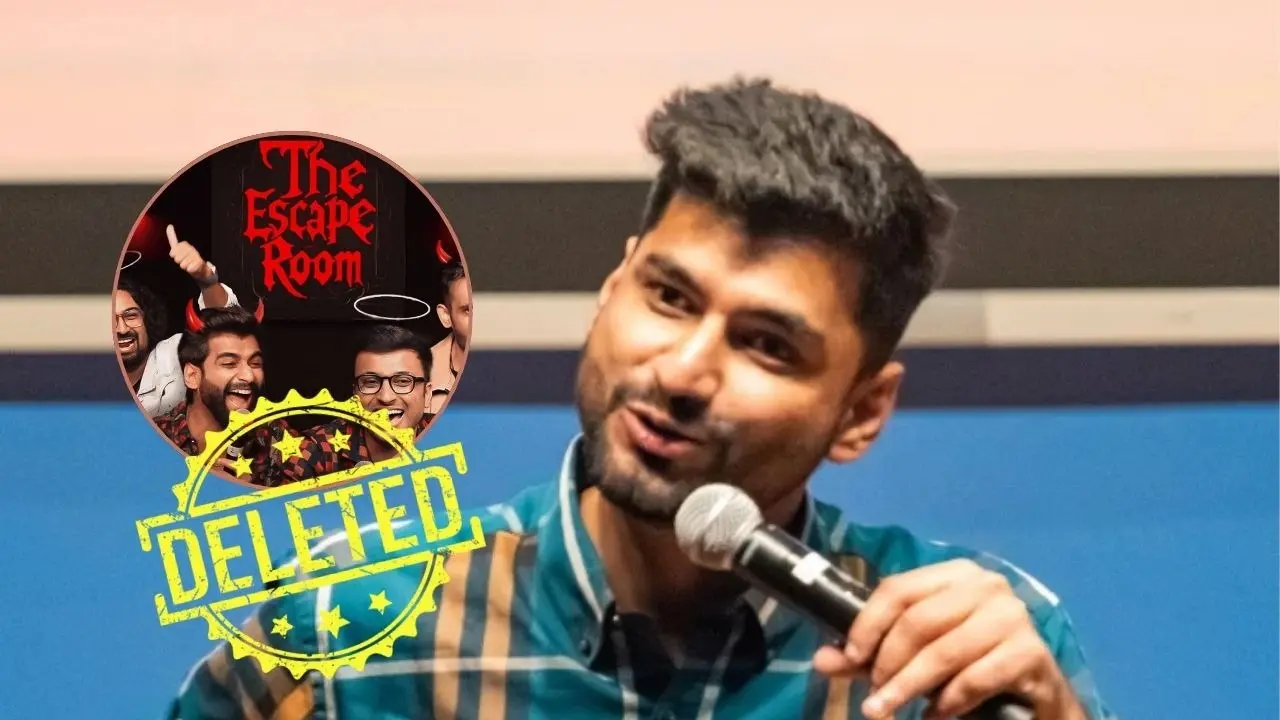 Comedian Harsh Gujral Removes All Videos Of The Escape Room From YouTube Amid India's Got Latent Row Comedian Harsh Gujral Has Removed All The Videos Of "The Escape Room" From Youtube