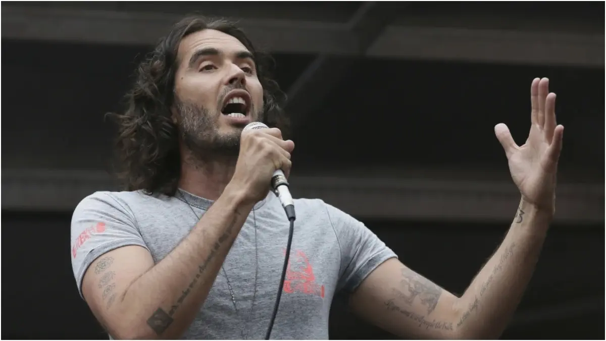 Comedian Russell Brand