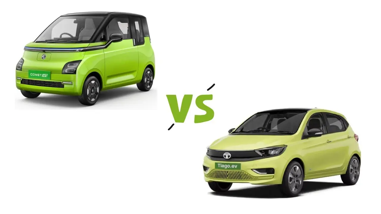 Comet EV vs Tiago EV