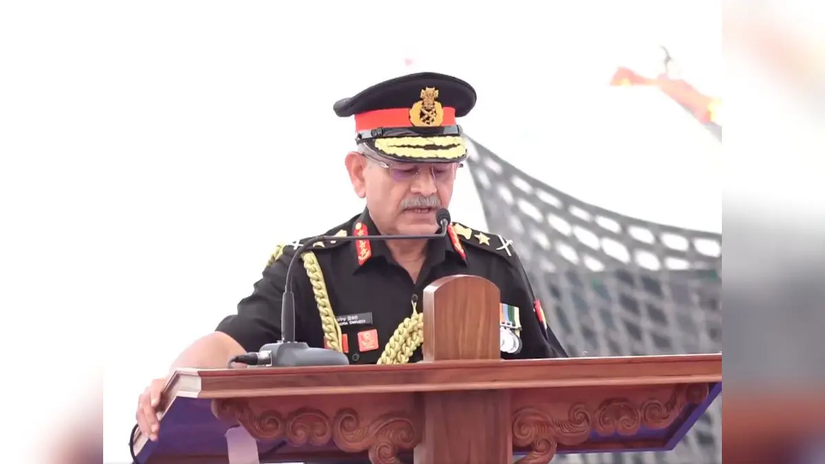'Builders' Navy': COAS Upendra Dwivedi Highlights Transformation Following INS Mahe Commissioning