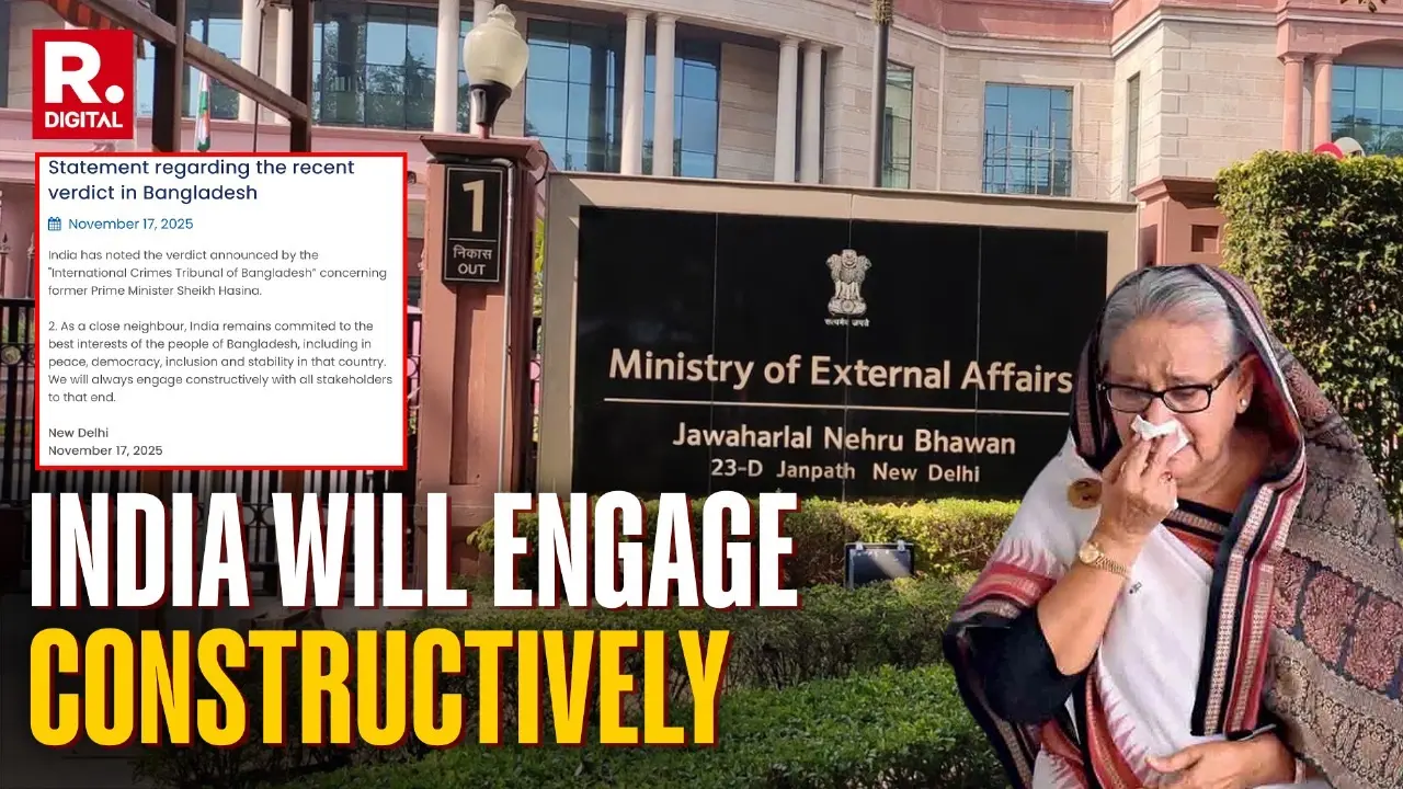 'Committed To Best Interests Of People In Bangladesh': India Responds To Sheikh Hasina Verdict As Dhaka Presses For Extradition