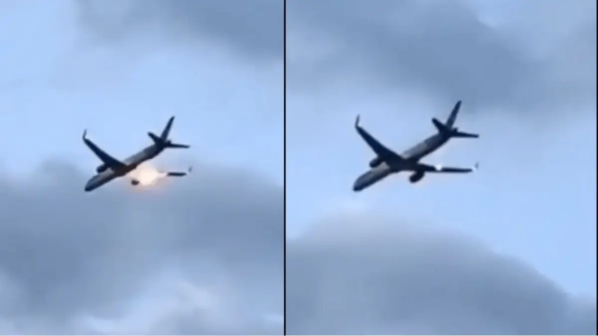 Mid-Sky Horror: Condor Boeing 757 With 273 Passengers Erupts in Flames After Bird Strike, Lands in Italy Condor Boeing 757 With 273 Passengers Catches Fire After Bird Strike
