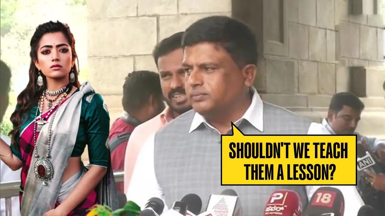 Don't Know Where Karnataka Is: Congress MLA Accuses Rashmika Mandanna Of 'Disregarding' Kannada, Brings Back Kirik Party Row Cong MLA lambasts Rashmika Mandanna