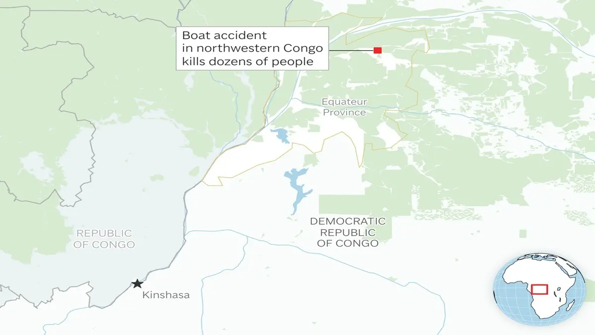 Congo River Horror: Twin Boat Tragedies In Equateur Province Claim 193 Lives Congo River Horror: Twin Boat Tragedies In Equateur Province Claim 193 Lives