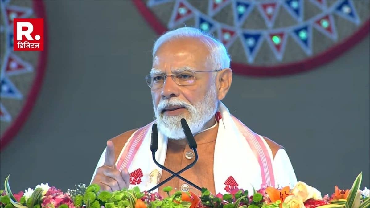 Congress conspired to make Assam a part of East Pakistan PM Modi's scathing attack in Guwahati