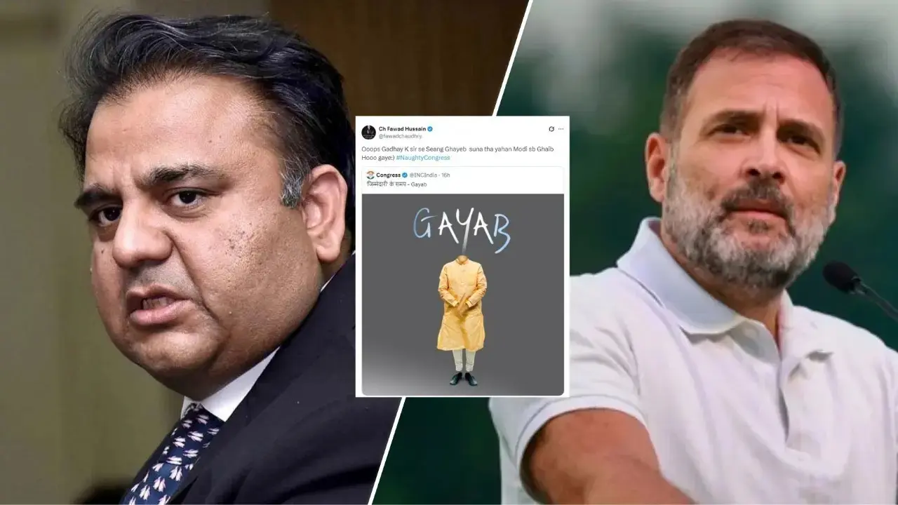 Congress Gayab Jibe on PM Modi Echoed by Pakistan