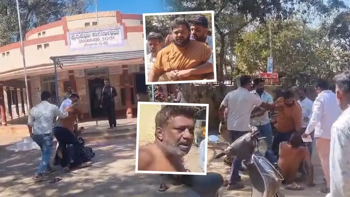 Congress high-handedness? Days After Shidlaghatta Row, Another Congress Leader Booked for Assault Inside Bengaluru Civic Office