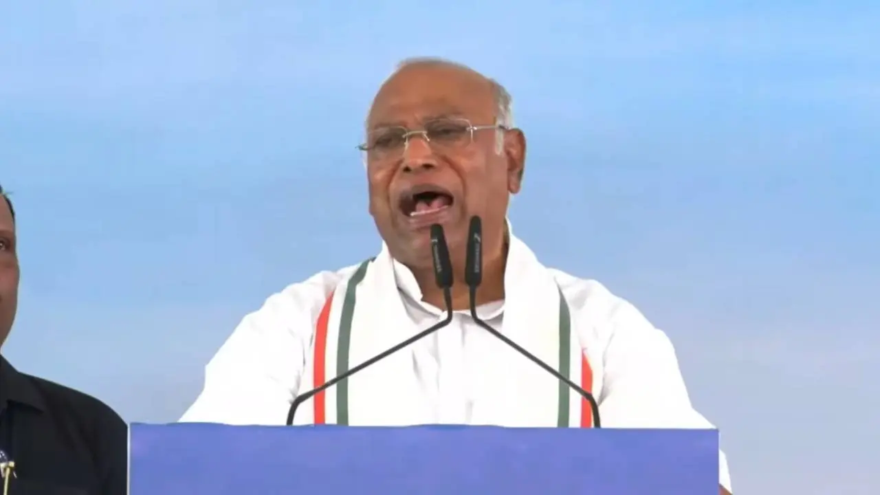 Congress president Mallikarjun Kharge