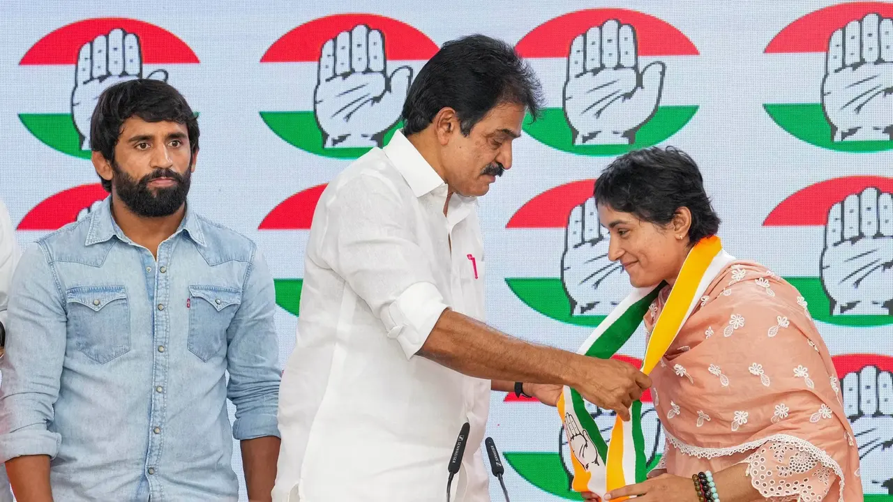 congress release candidate list for haryana assembly election vinesh contest from julana