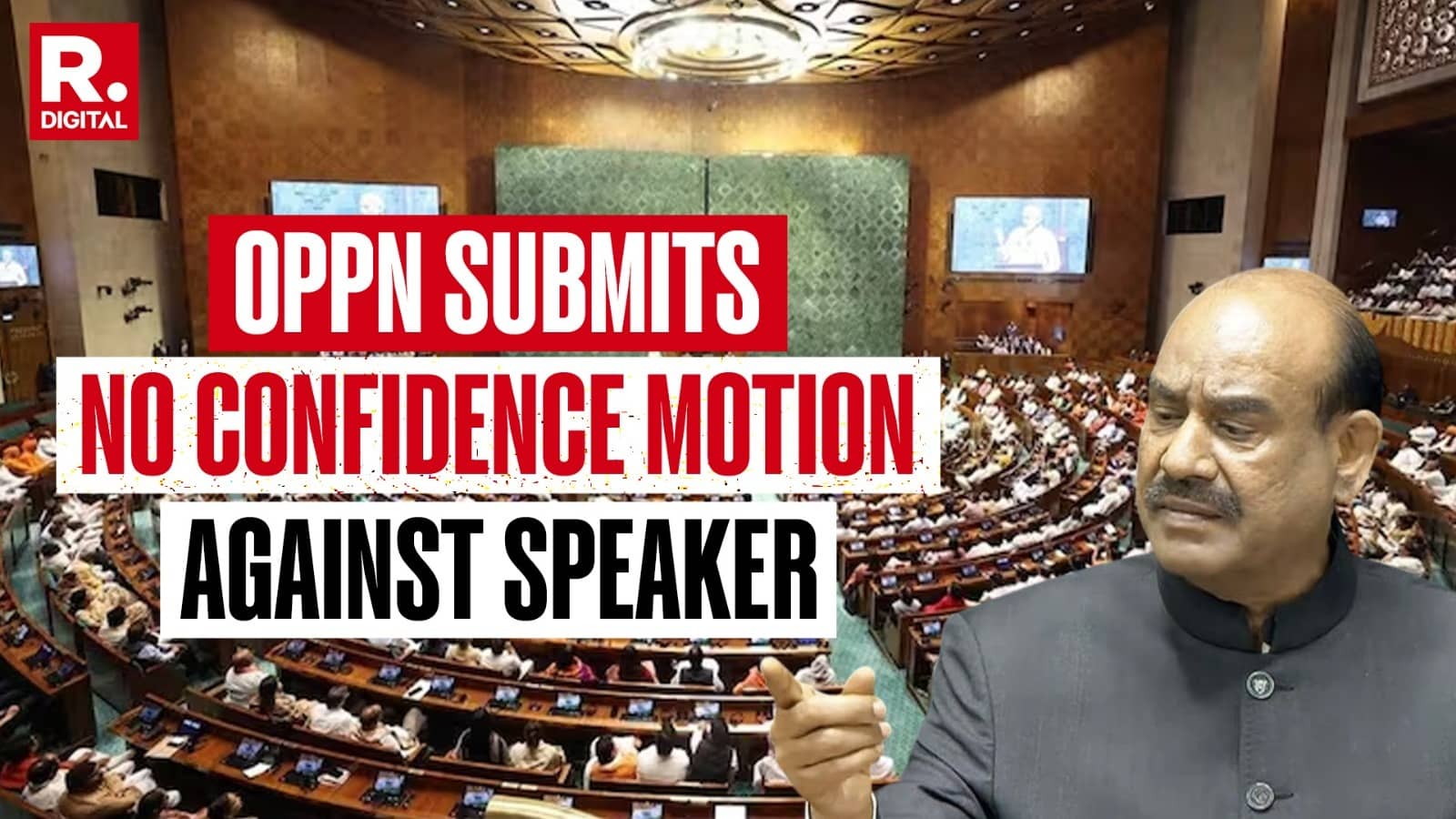 Congress Submits No-Confidence Motion Against Lok Sabha Speaker Om Birla; 118 MPs Sign Notice