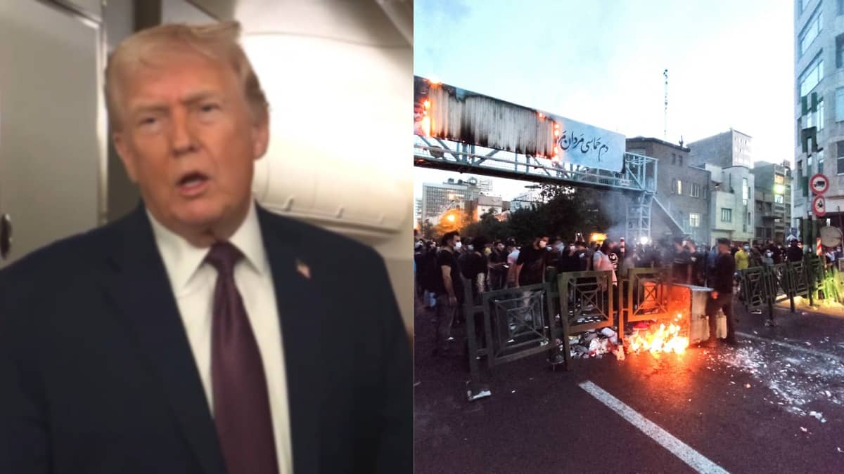 'Considering Very Strong Options': Trump On Military Actions Against Iran, 2nd Threat In 24 Hours 