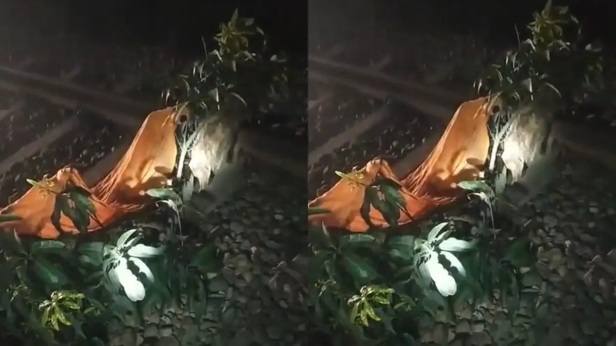 Major Conspiracy To Derail Garib Rath Train Foiled In Malihabad Near Lucknow | Video Conspiracy to overturn train in Lucknow fails