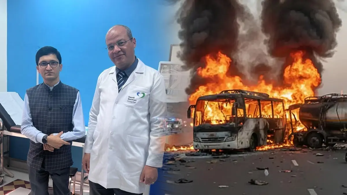 Consul General of India in Jeddah Meets Lone Survivor of Madinah Bus Accident