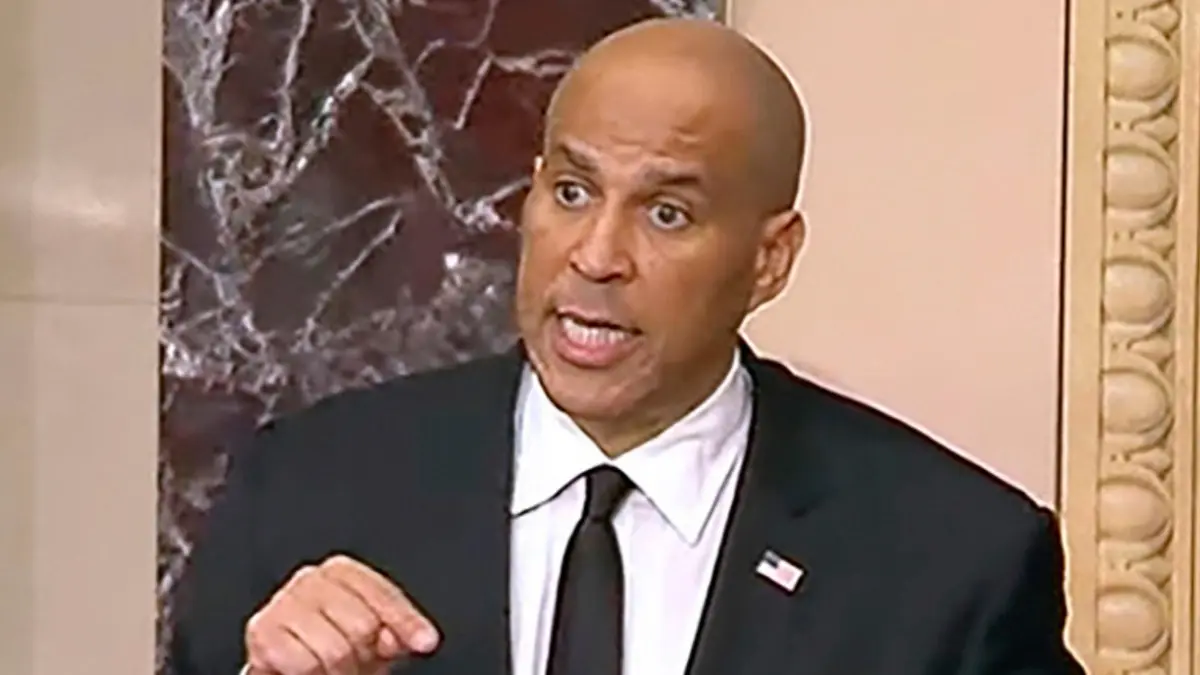 Cory Booker Makes History with Longest Senate Floor Speech Against Trump Policies: What Did He Say Cooper