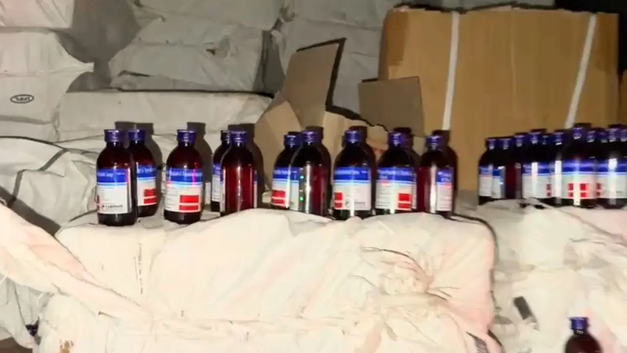 Cough syrup seized