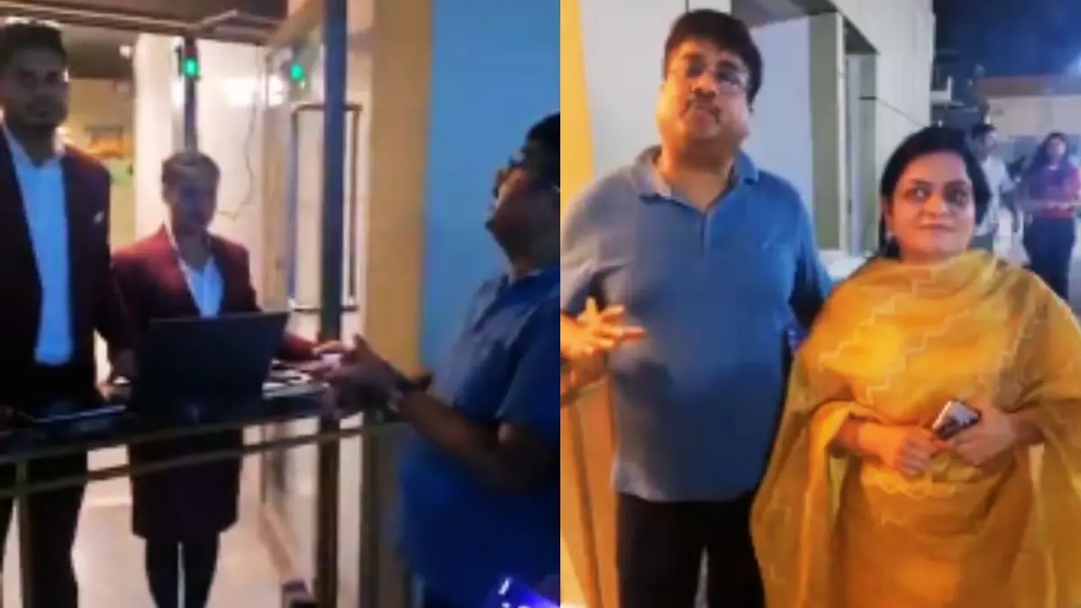 Couple denied entry to a Restaurant in Delhi, viral video