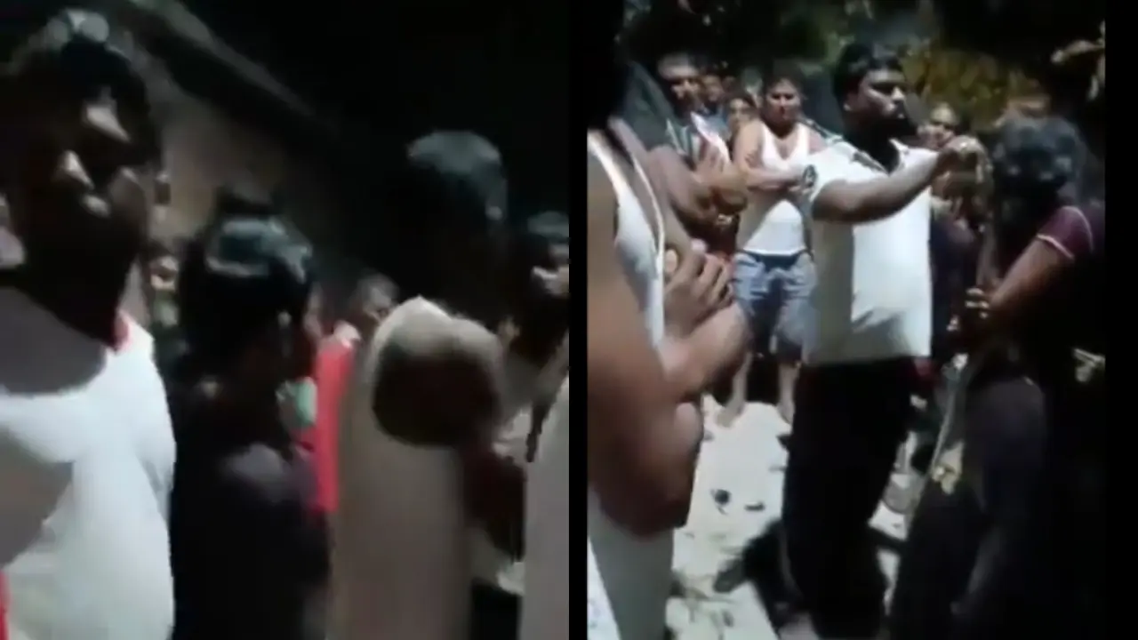 Shocking Video: Couple Tied With Electric Pole Assaulted Brutally in UP's Kushinagar Couple Tied With Electric Pole Assaulted Brutally in UP's Kushinagar
