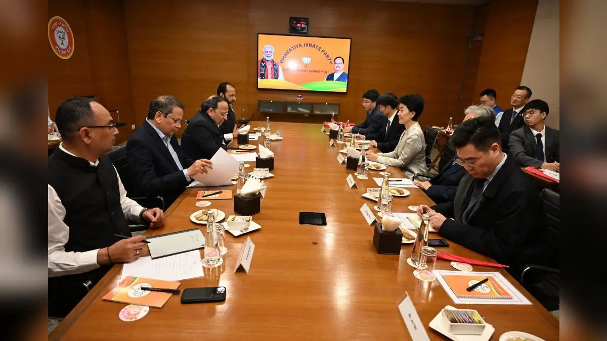 ‘Courtesy Call’: Chinese Communist Party Leaders Meet RSS Gen Secy Dattatreya Hosabale