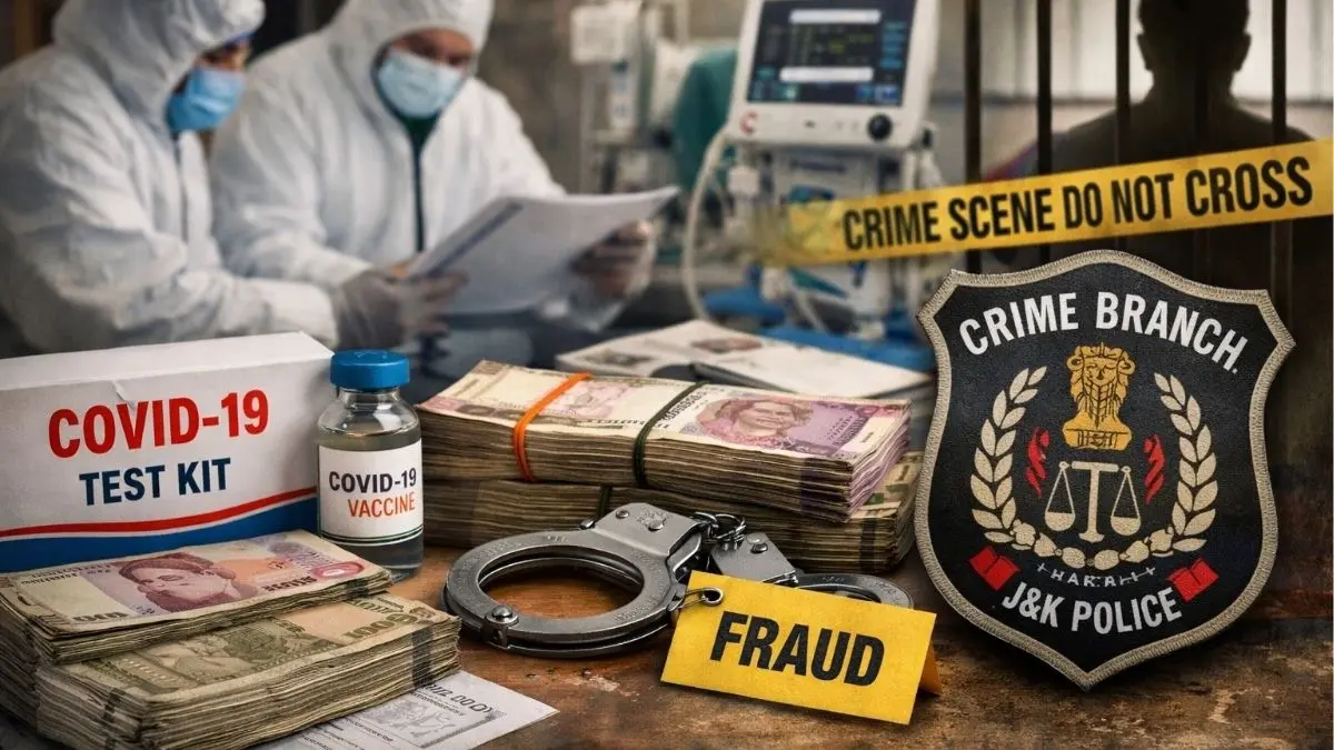COVID Procurement Scam Rocks Kashmir: Crime Branch Exposes Rs 2.24 Crore Fraud COVID Procurement Scam Rocks Kashmir: Crime Branch Exposes Rs 2.24 Crore Fraud