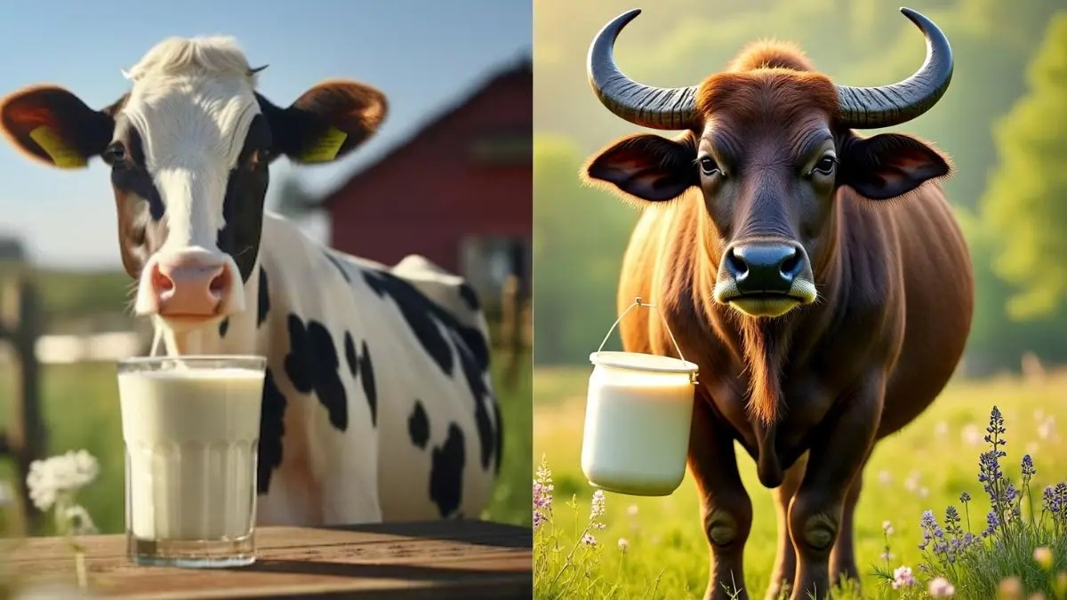 Cow vs Buffalo Milk
