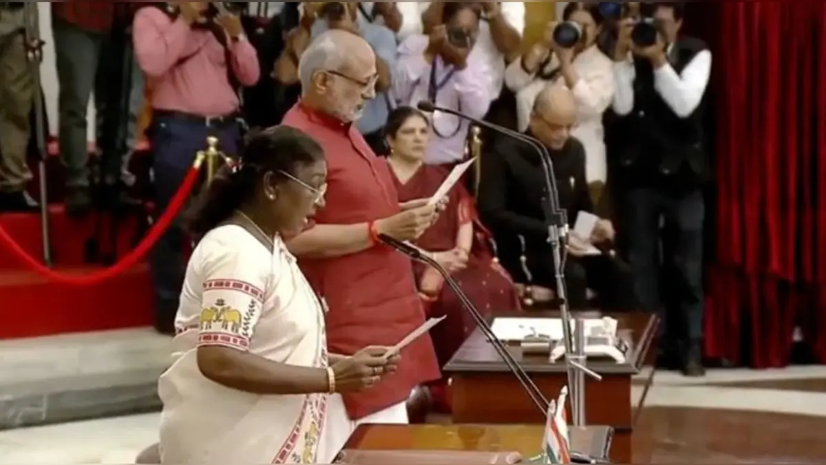 CP Radhakrishnan takes oath as India’s new Vice-President