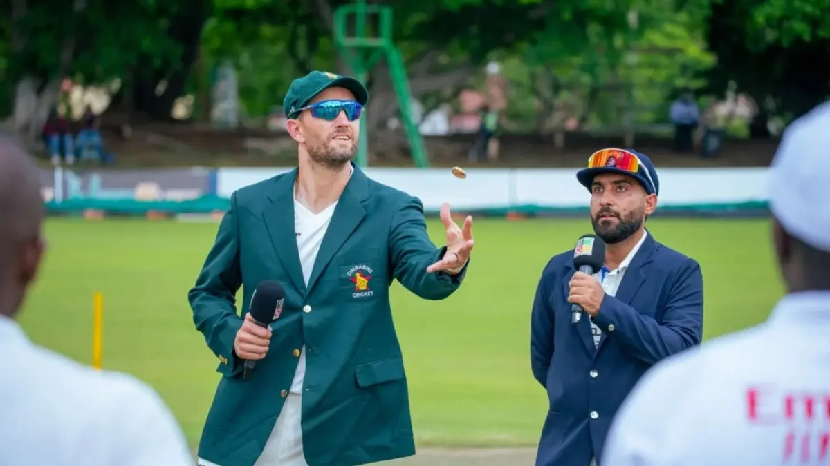 Craig Ervine and Hashmatullah Shahidi