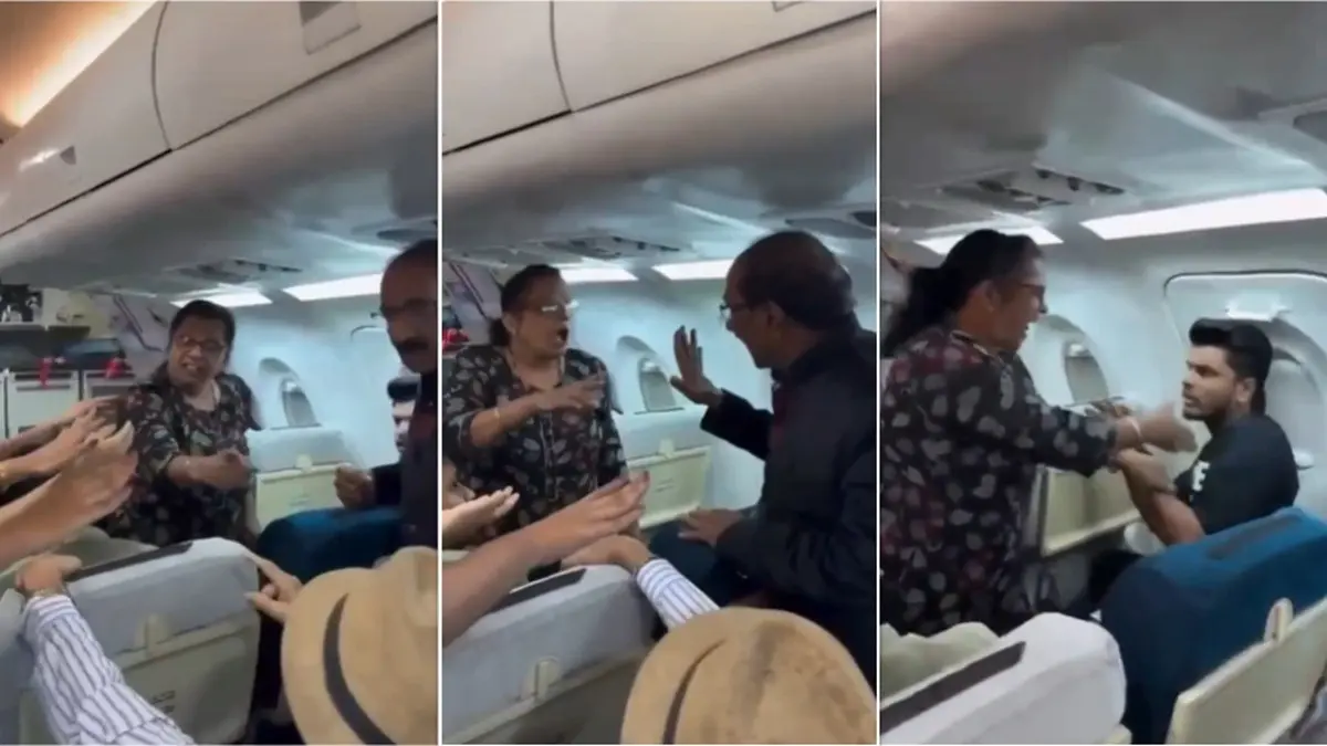 Crazy Video Captures Woman’s Mid-Air Meltdown Over Luggage Onboard Bengaluru-Surat Flight, Deboarded Crazy Video Captures Woman’s Mid-Air Meltdown Over Luggage Onboard Bengaluru-Surat Flight, Deboarded