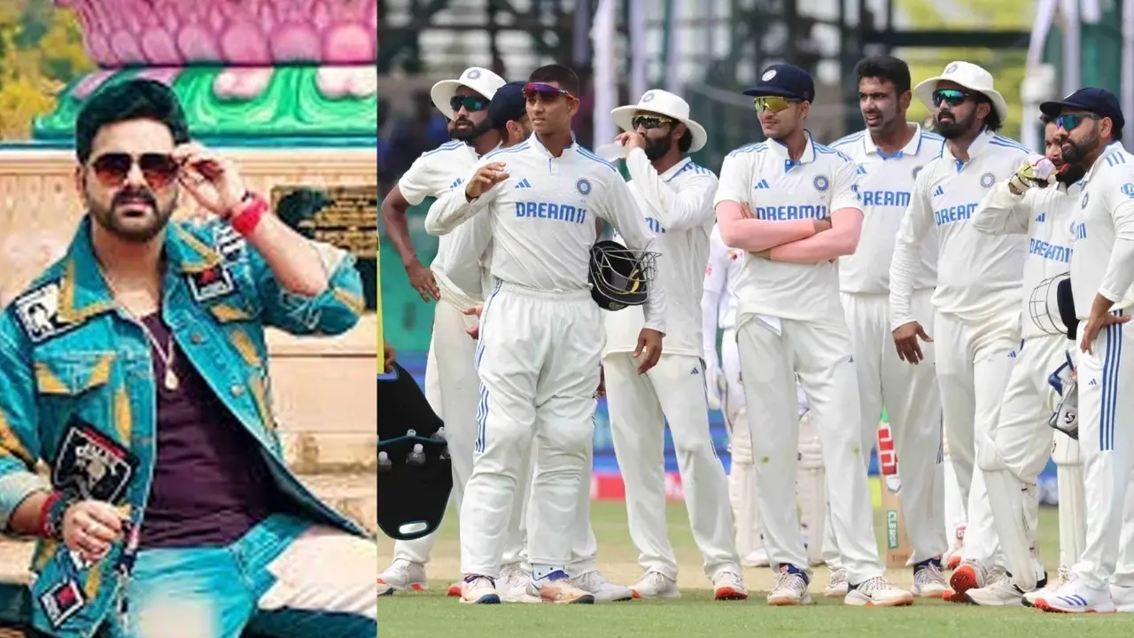 cricketer Akash deep is friend of bhojpuri star pawan singh