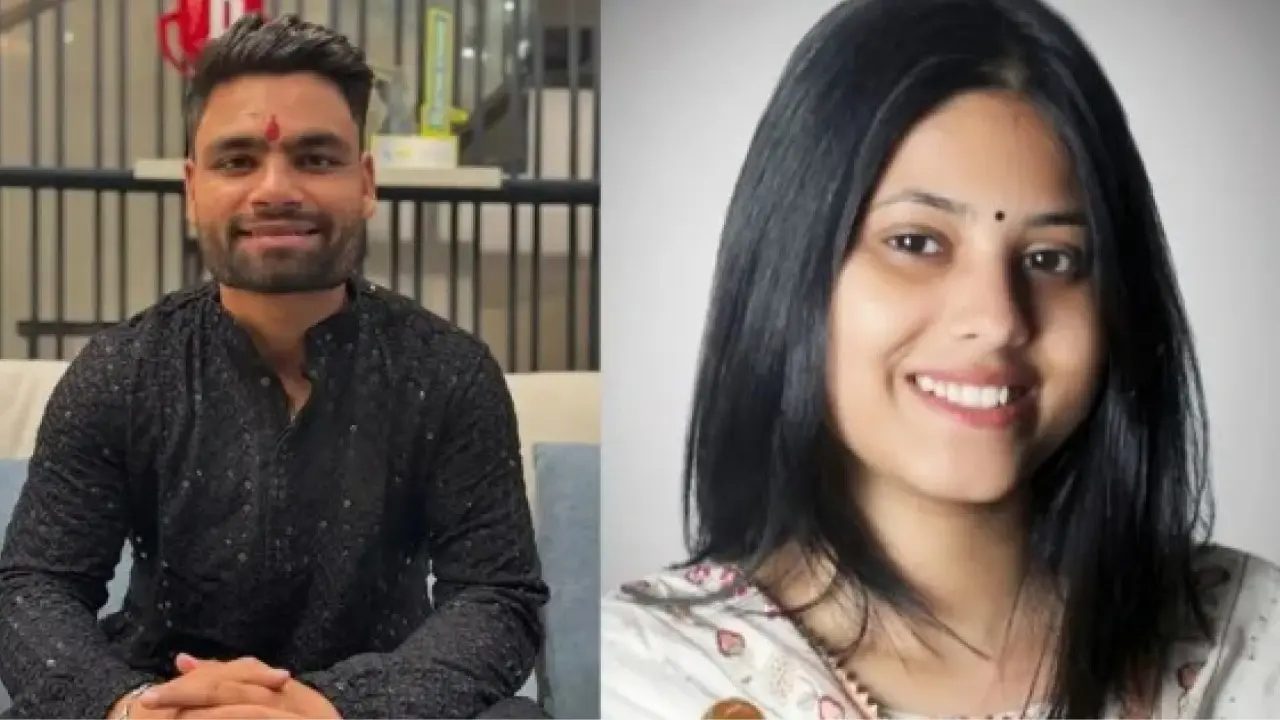 cricketer Rinku Singh and MP priya saroj