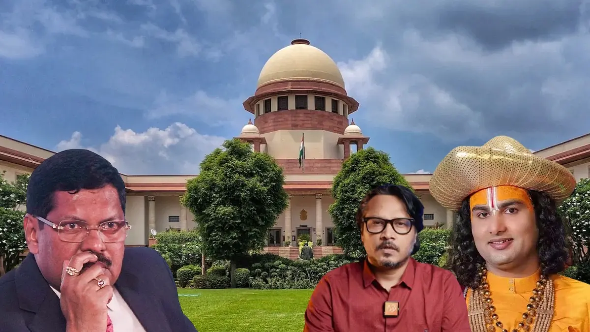 Criminal Contempt Sought Against Aniruddhacharya & Ajeet Bharti Over Threats to CJI Gavai