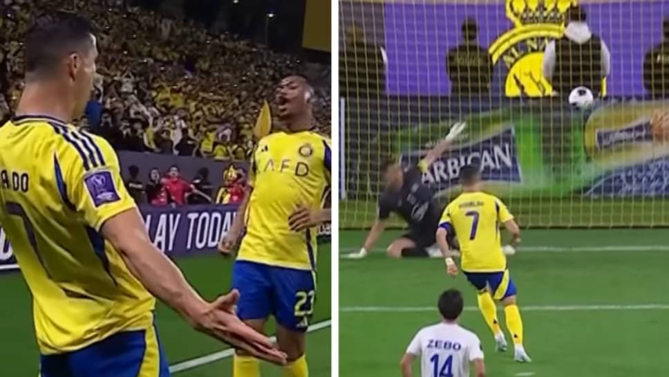 Cristiano Ronaldo Scores Penalty To Send Al-Nassr Into AFC Champions ...