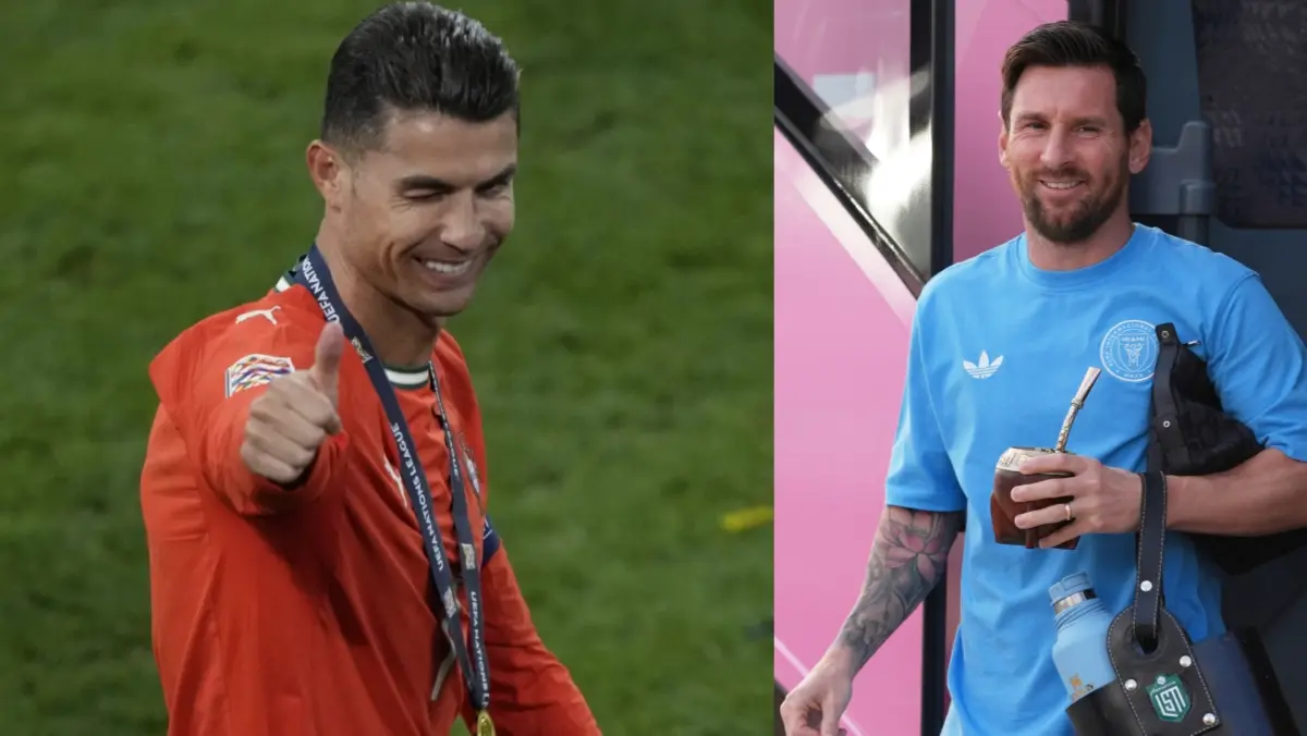 Cristiano Ronaldo and Lionel Messi