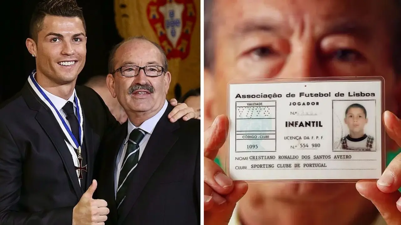 Cristiano Ronaldo paid tribute to Aurelio da Silva Pereira