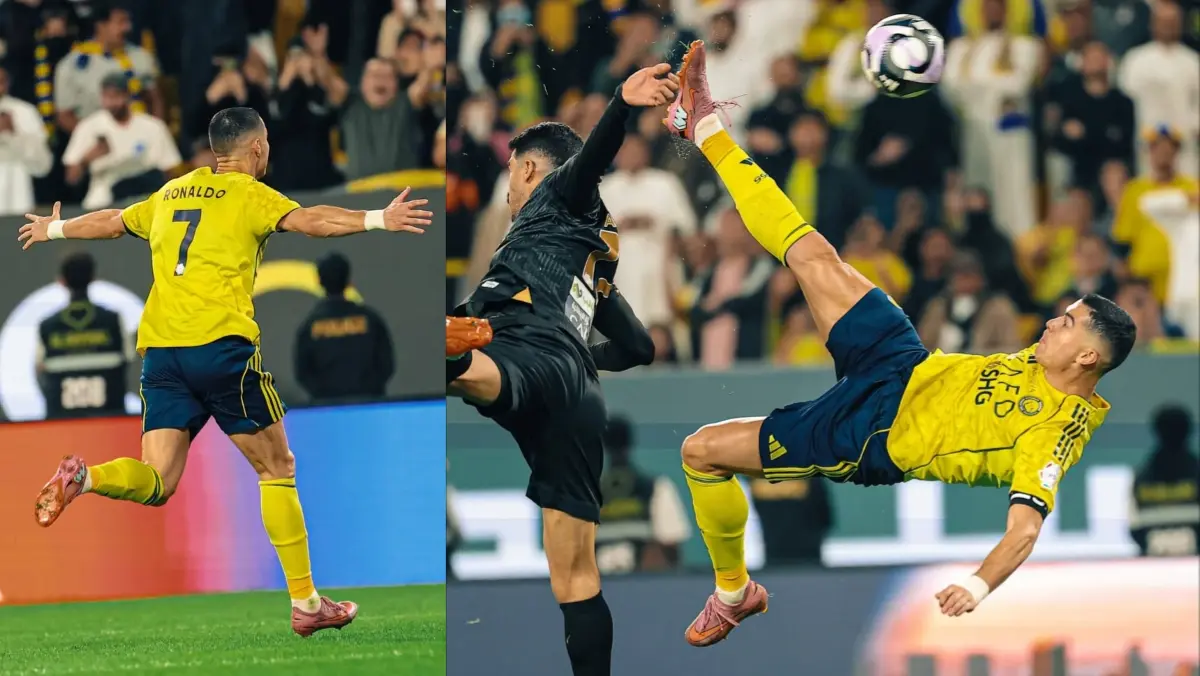 Cristiano Ronaldo's bicycle kick