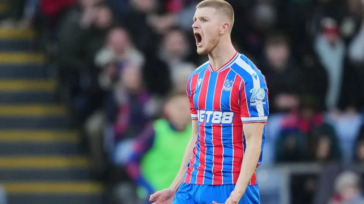 Crystal Palace player Adam Wharton