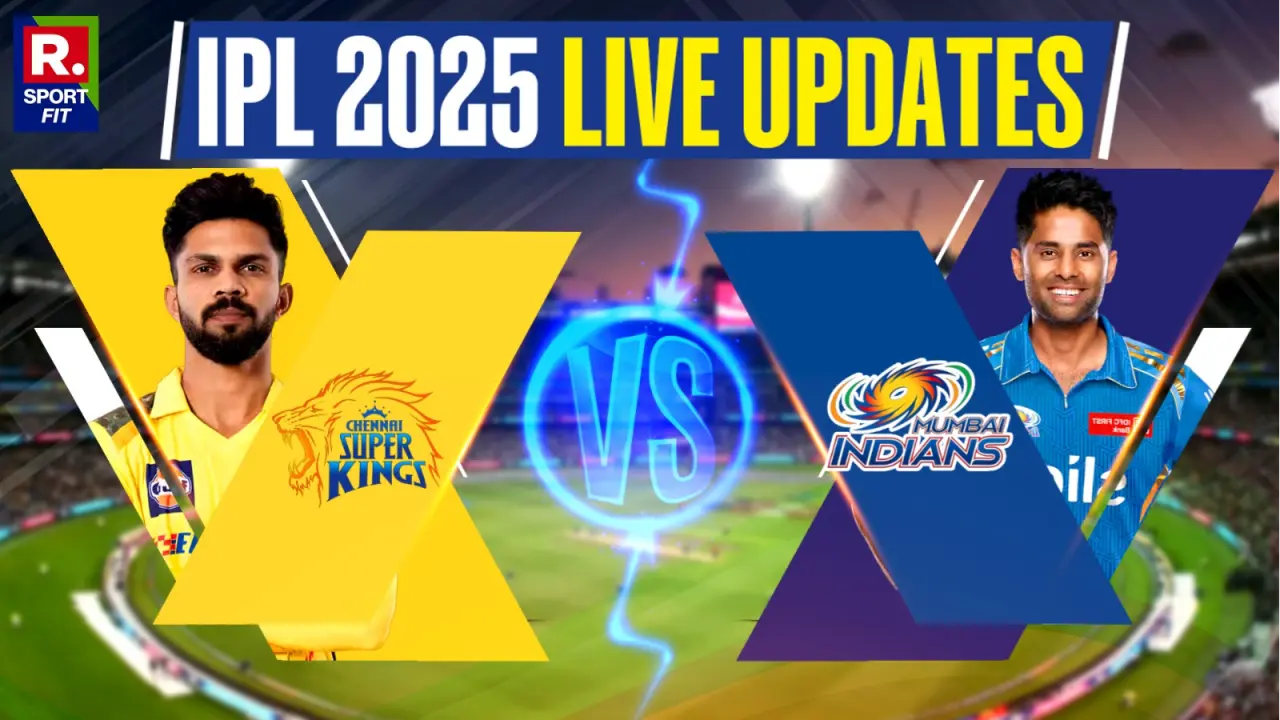 CSK vs MI IPL 2025 Live Score