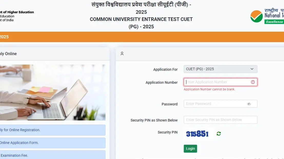 CUET PG 2025: Application Correction Window Open at exams.nta.ac.in/CUET-PG, Here's How to Make Changes CUET PG 2025