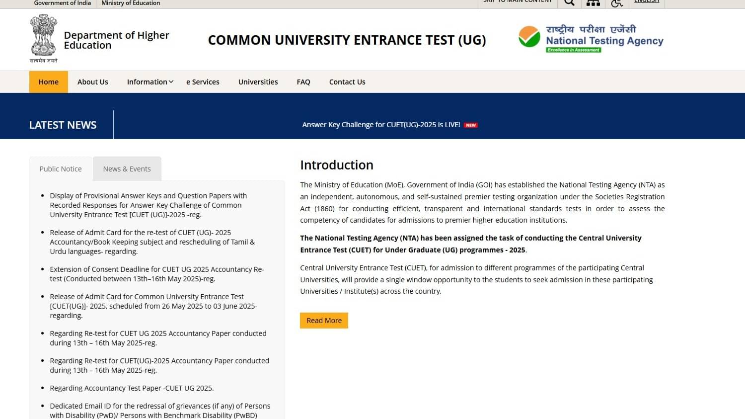 CUET UG Result 2025: NTA to Announce Results Soon 