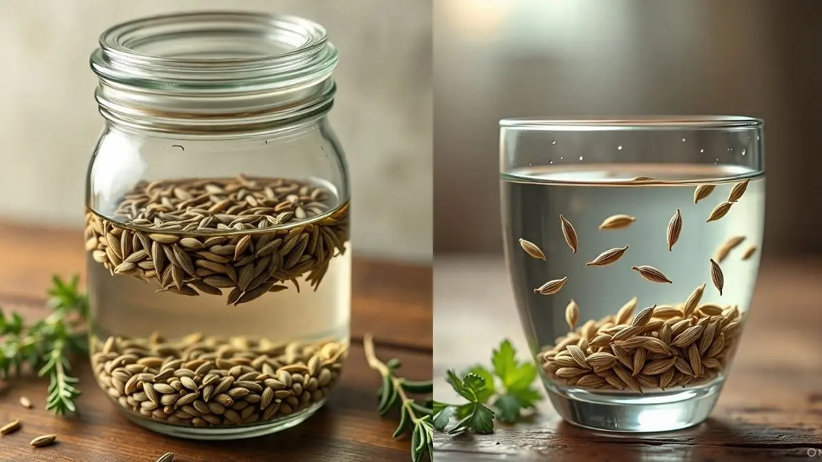 cumin and fennel water