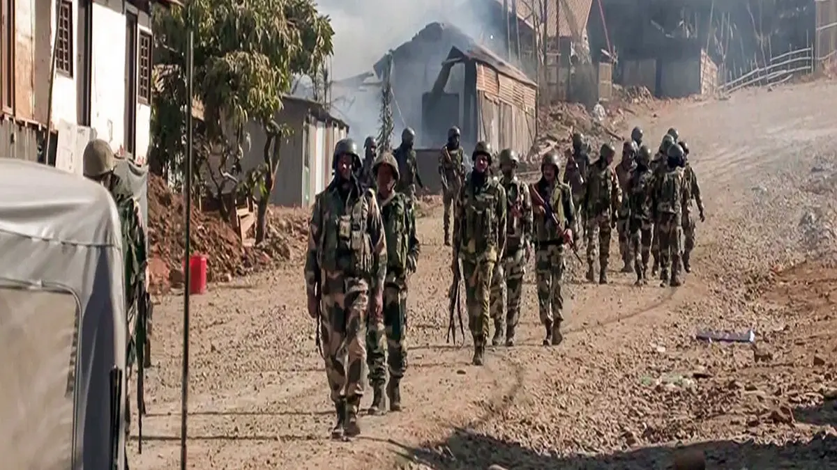 Curfew Imposed in Manipur After Houses Set Ablaze in Ukhrul's Litan Curfew Imposed in Manipur After Houses Set Ablaze in Ukhrul's Litan