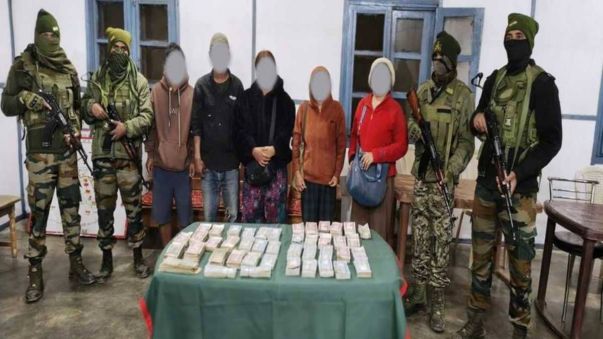 Assam Rifles Seizes Illegal Foreign Currency; Apprehends 5 Individuals in Mizoram's Siaha