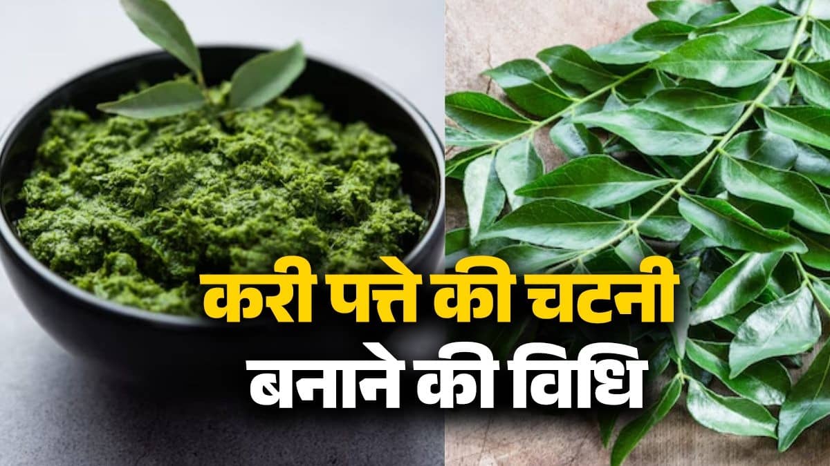 curry patta chutney recipe at home tasty and healthy