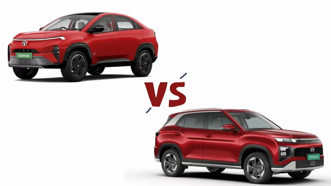 Tata Curvv EV vs Hyundai Creta Electric - Price, Features, Specifications Compared Curvv EV vs Creta Electric