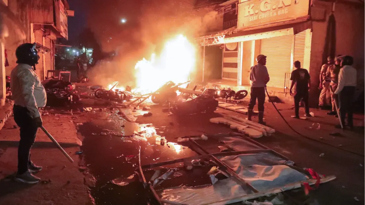 Cyber cell traced social media accounts linked to Bangladesh that contributed to fueling violence in Nagpur.