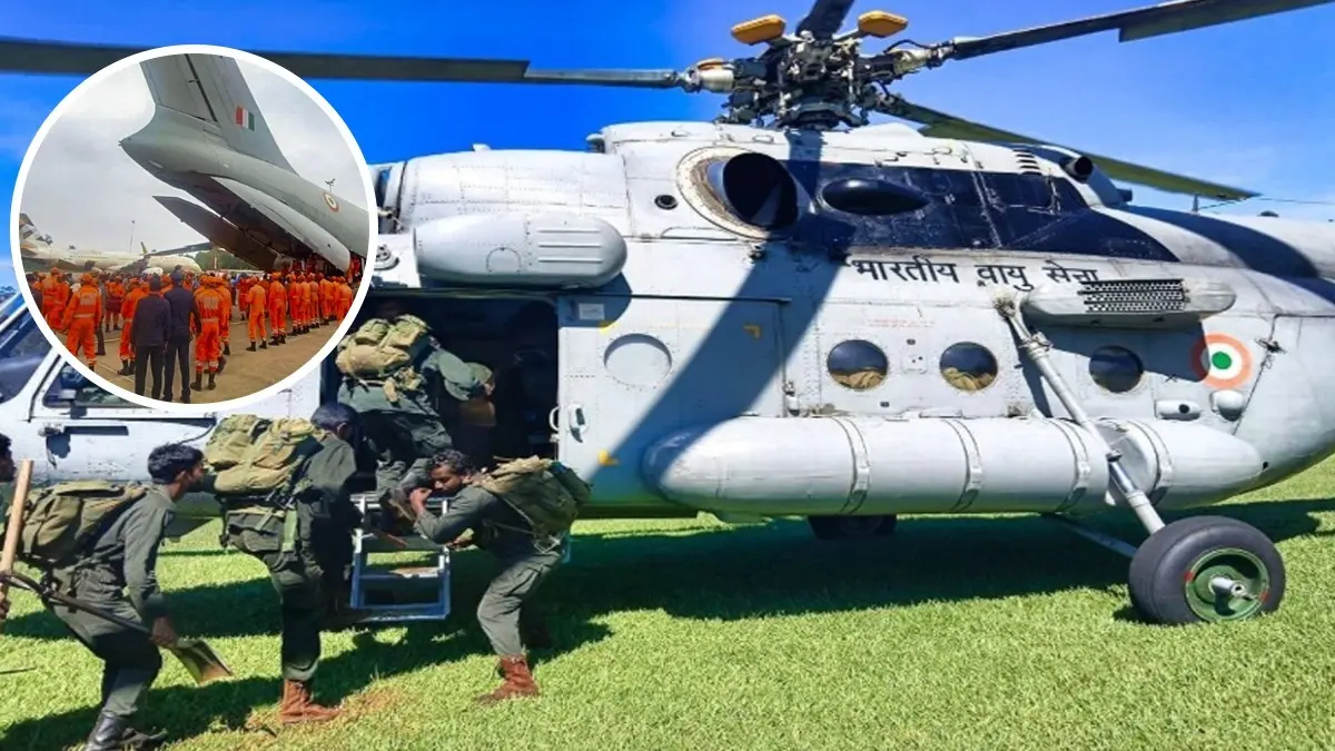 Cyclone Ditwah: India Helps Sri Lanka in Rescue Ops, IAF Evacuates Foreign Nationals of 12 Countries Cyclone Ditwah: India Helps Sri Lanka in Rescue Ops, IAF Evacuates Foreign Nationals of 12 Countries