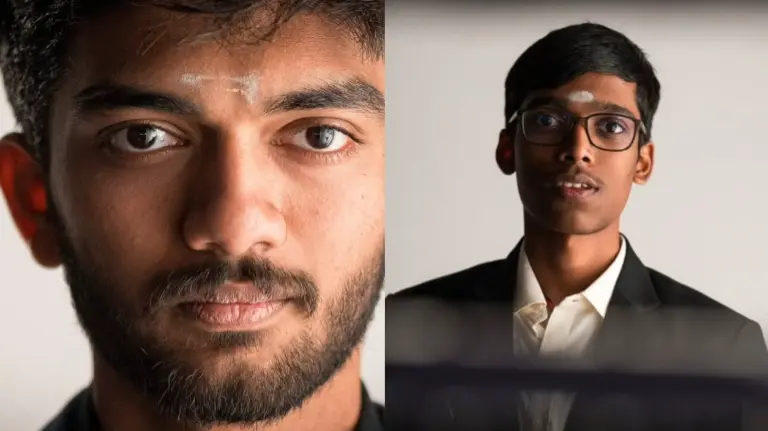 D Gukesh and Praggnanandhaa