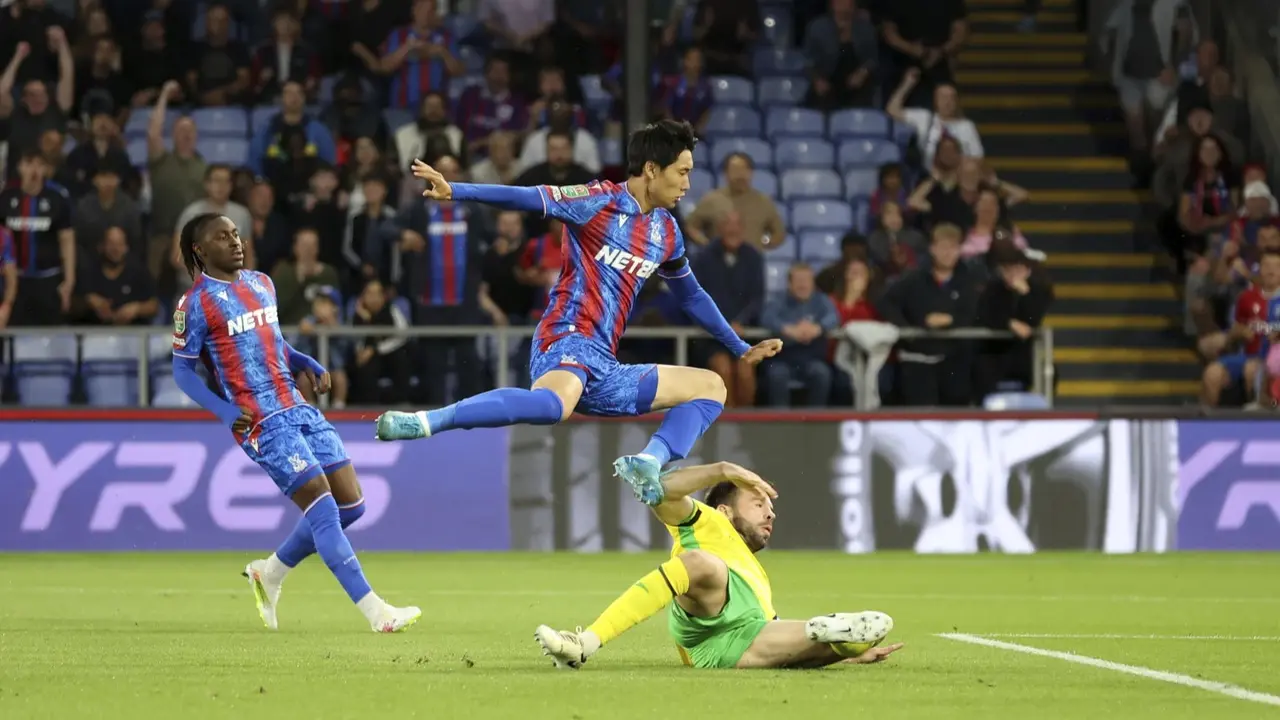 Brighton, Everton, Crystal Palace among Premier League teams enjoying big wins in English League Cup Daichi Kamada Of Crystal Palace
