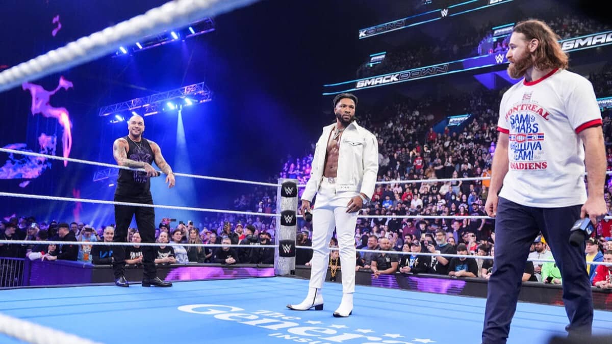 Damian Priest, Sami Zayn, Trick Williams